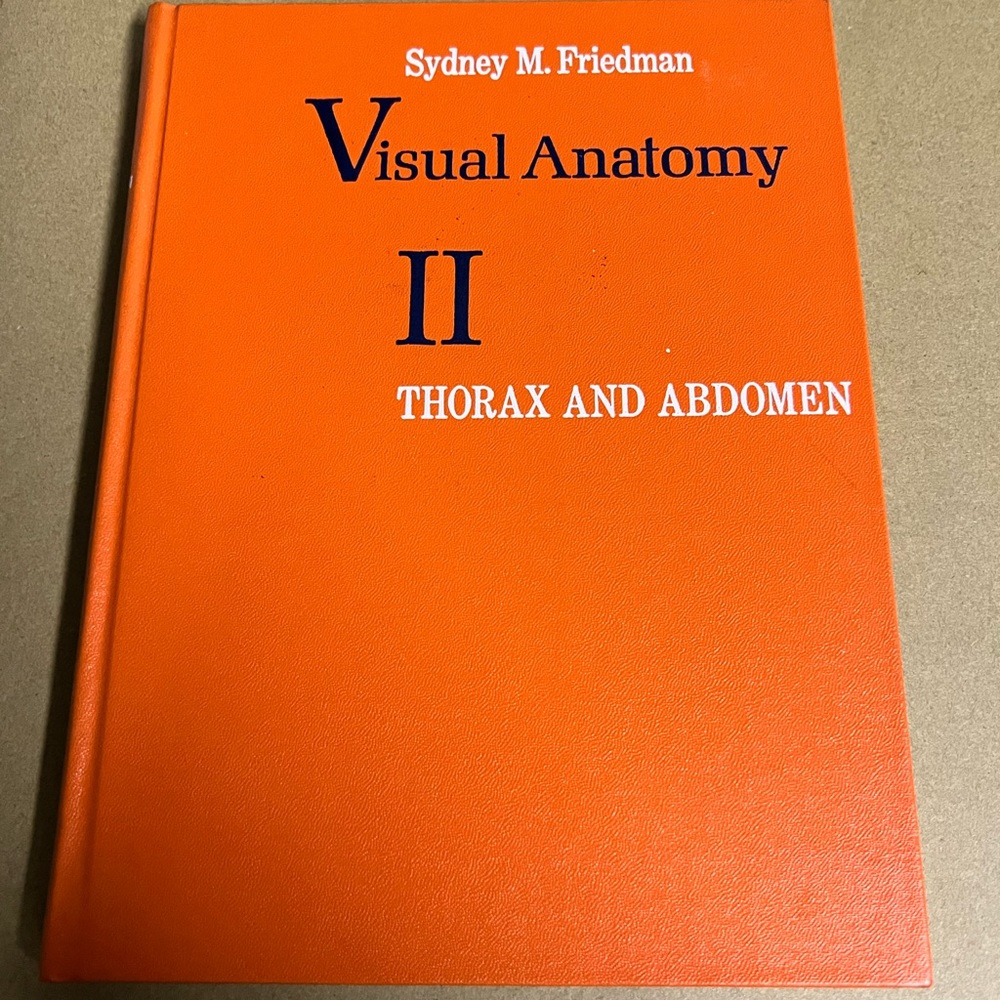 Visual Anatomy II Thorax and Abdomen Textbook